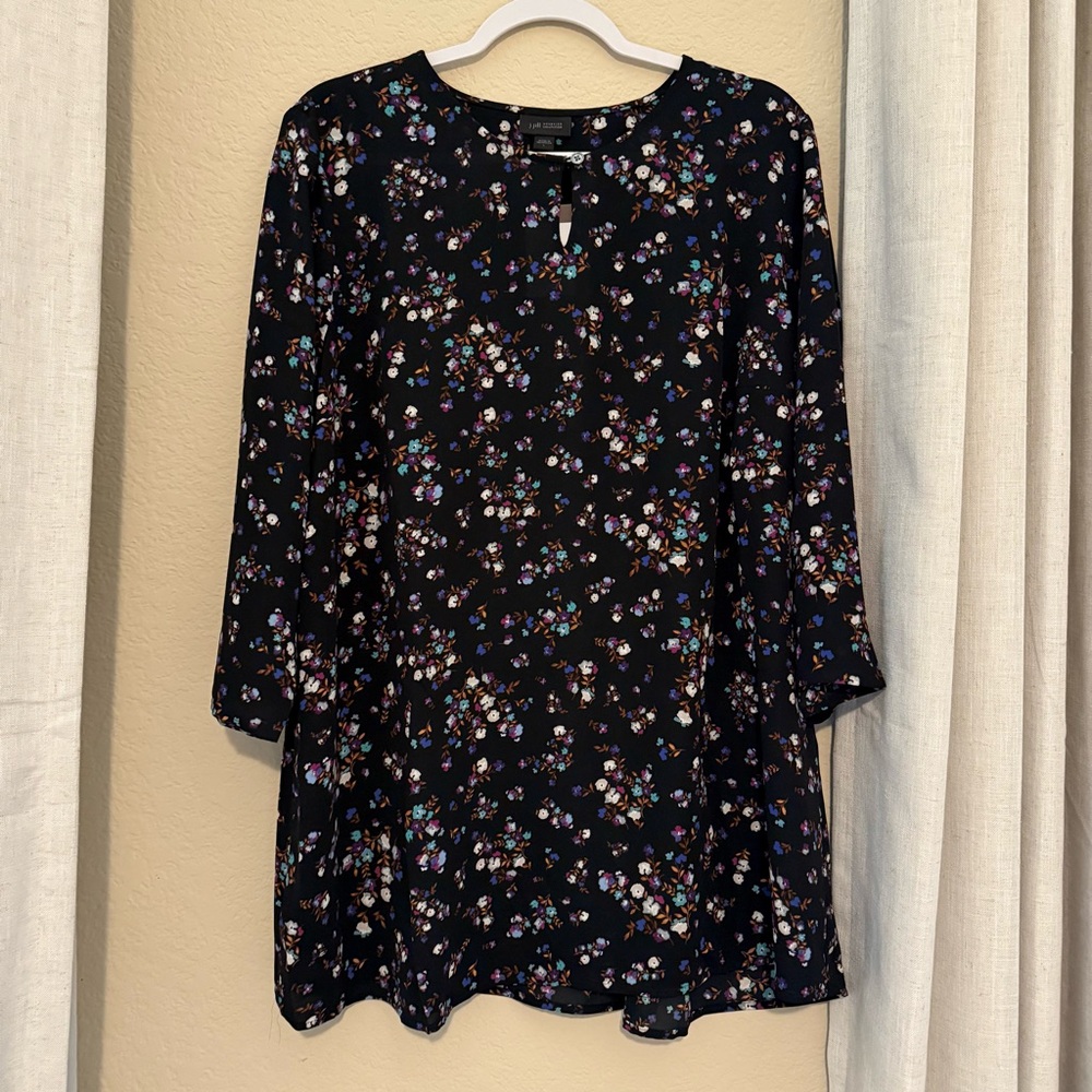 J. Jill | 3/4 Sleeve Floral Tunic